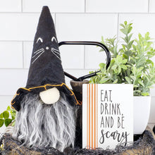 Load image into Gallery viewer, Trick or Treat Halloween Tiered Tray Décor Bundle: Black