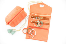 Load image into Gallery viewer, Coral Velvet Jewelry Organizer