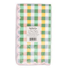 Load image into Gallery viewer, Green Napkin | Hopscotch Gingham Dinner | My Mind’s Eye