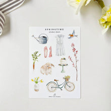 Load image into Gallery viewer, Springtime sticker sheets