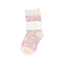 Load image into Gallery viewer, Sweet Bunnies Socks: Adult Large | My Mind’s Eye
