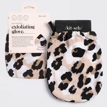 Load image into Gallery viewer, Eco-Friendly Exfoliating Glove - Leopard | KITSCH