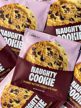 Load image into Gallery viewer, Peanut Butter Chocolate Chip Vegan Cookies | Naughty Cookie