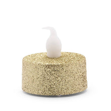 Load image into Gallery viewer, Artificial Gold Flameless LED Tealight Candle