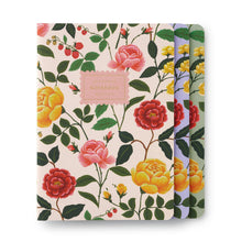 Load image into Gallery viewer, Rose Garden Notebook Assorted Design | Set of 3 Notebooks | Rifle Paper Co.