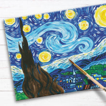 Load image into Gallery viewer, The Starry Night | Museum Series| Paint by Number | Faber-Castell