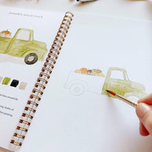 Load image into Gallery viewer, Autumn watercolor workbook emily lex studio