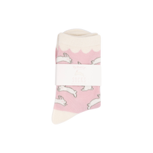 Load image into Gallery viewer, Sweet Bunnies Socks: Adult Large | My Mind’s Eye