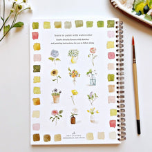 Load image into Gallery viewer, Flowers watercolor workbook | emily lex studio