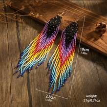Load image into Gallery viewer, Miyuki Earrings | Handcrafted Seeded Earrings | Gypsy Soul