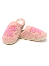 Load image into Gallery viewer, Pink M/L Pretty Bows | Indoor / Outdoor Slippers | Living Royal