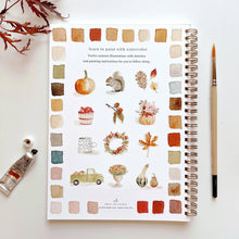 Load image into Gallery viewer, Autumn watercolor workbook emily lex studio