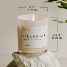 Load image into Gallery viewer, Island Air 11 oz Soy Candle - Home Decor & Gifts |Sweet Water Decor