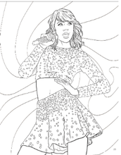 Load image into Gallery viewer, Taylor Swift Coloring & Activity Book (10 pack with Display)