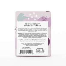 Load image into Gallery viewer, Luxe Lavender + Oat Shower Steamer Fizzy Bomb | Cait + Co