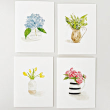 Load image into Gallery viewer, Flower notecards set | emily lex studio