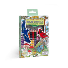 Load image into Gallery viewer, Pencils | Bird & Butterfly 8 Biggie with Mini Mural Bundle| eeBoo