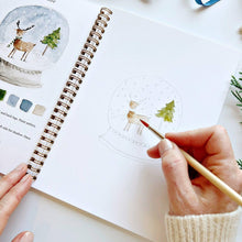 Load image into Gallery viewer, Winter watercolor workbook | emily lex studio