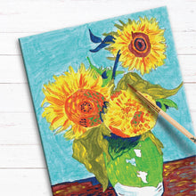 Load image into Gallery viewer, Sunflowers | Paint by Number Museum Series | Faber-Castell