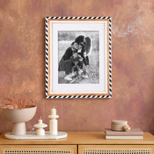 Load image into Gallery viewer, 14x18 Photo Frames Marquet-Bevel Collection Pack of 2 Blue & White | Handicrafts Home