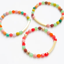 Load image into Gallery viewer, Stack Bracelet Good Vibes Colorful