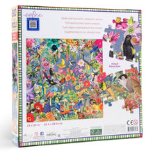 Load image into Gallery viewer, Puzzel | Garden of Eden 500 Piece Square Adult Jigsaw Puzzle | eeBoo