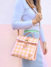 Load image into Gallery viewer, Rose All Day Lunch Picnic Insulated Cooler Satchel Bag