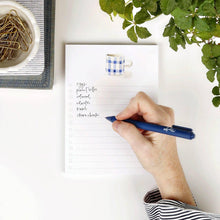 Load image into Gallery viewer, Checklist notepad: Bluebird
