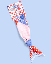 Load image into Gallery viewer, Patriotic Banner | America 250 Patchwork Headscarf | xo, Fetti