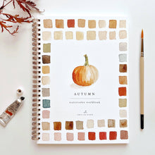 Load image into Gallery viewer, Autumn watercolor workbook emily lex studio