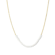 Load image into Gallery viewer, White | Delicate Crystal Accented Necklace | Splendid Iris