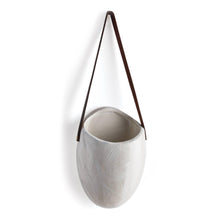 Load image into Gallery viewer, Organic Wall Planter Large White
