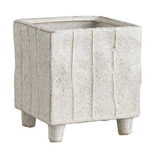 Load image into Gallery viewer, Lined Square Pot - Large