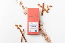 Load image into Gallery viewer, Nutty Milk Chocolate Cinnamon Bar | Moonstruck Chocolate Co
