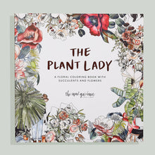 Load image into Gallery viewer, The Plant Lady: A Floral Adult Coloring Book | Paige Tate &amp; Co
