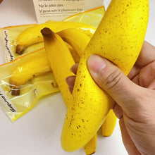 Load image into Gallery viewer, Banana Squishy Squeeze Toy Fidget Toy | Sparkling Extras
