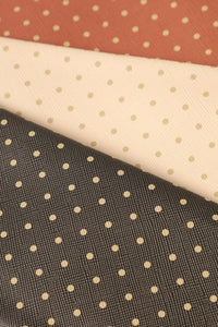 Fashion City | Polka Dot Pattern Glasses Pouch w Cleaning Cloth: One Size / 12 ASSORTED COLOR