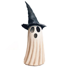 Load image into Gallery viewer, A Cheerful Giver - Witch Hat Ghost with LED Lights
