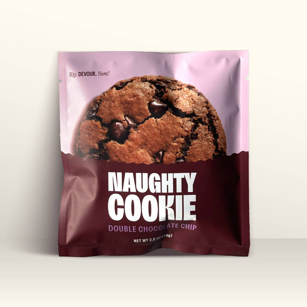 Double Chocolate Chip Vegan Cookies | Naughty Cookie