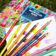 Load image into Gallery viewer, Pencils | Seaside Garden 24 Watercolor Pencils| eeBoo
