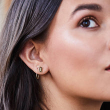 Load image into Gallery viewer, Courtney Stud Trio- Gold Earrings
