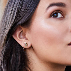 Courtney Stud Trio- Gold Earrings