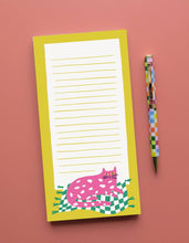 Load image into Gallery viewer, Kitty Magnetic Market List Notepad
