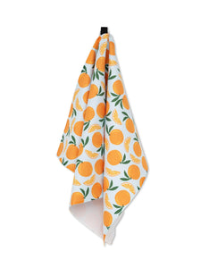 Sweet Orange Tea Towel | Geometry