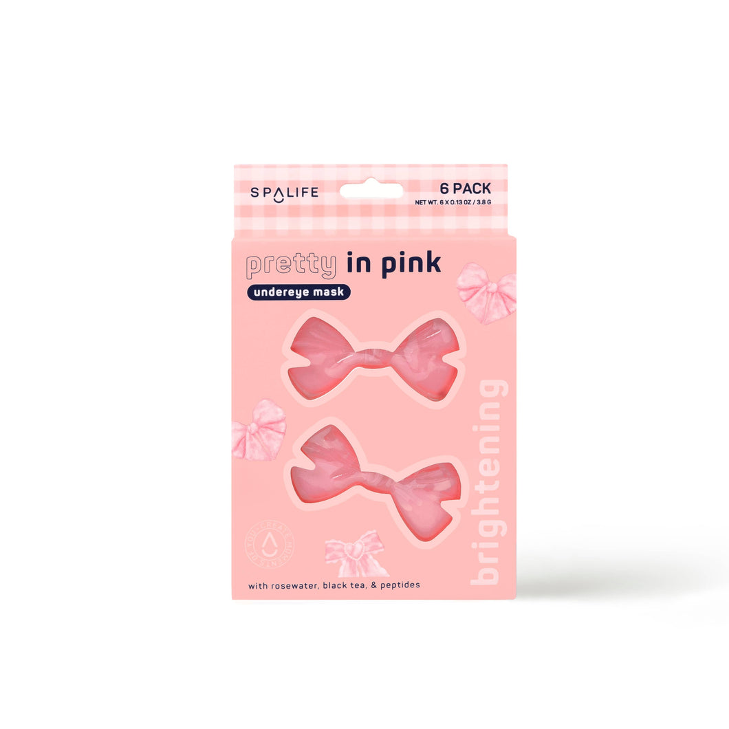 Undereye Masks | Pretty in Pink Brightening | My Spa Life