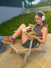 Load image into Gallery viewer, Plum | Eisley Retro Socks | Daisy Dunes
