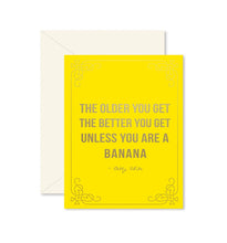 Load image into Gallery viewer, Birthday Banana Greeting Card | Ginger P. Designs
