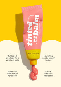 Peachy Keen Lip & Cheek Tinted Balm | AvryBeauty