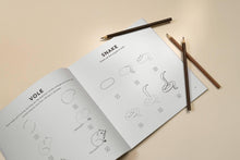Load image into Gallery viewer, Mushrooms &amp; Woodland Creatures: A Kids Drawing Book (fall)
