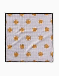 Dog | Feeling Sunny Paw Towel | Geometry